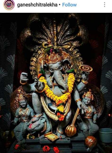 Ganapati With Wives Riddhi Siddhi Shri Ganesh Images Ganesh Ganesh Art