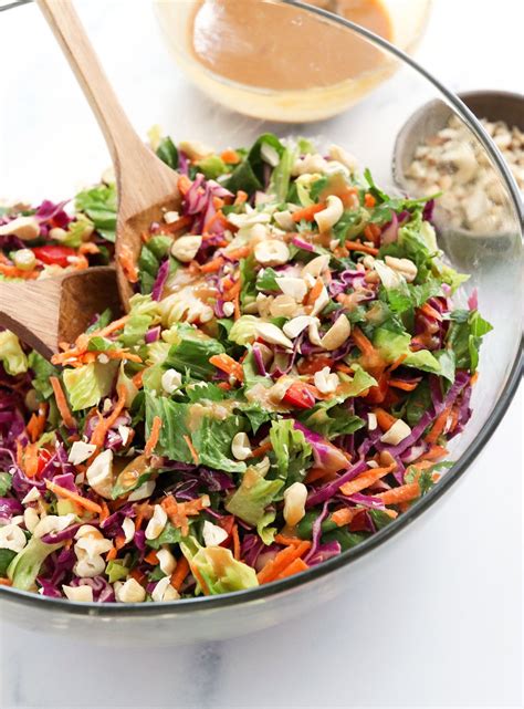 Thai Salad With Peanut Dressing Detoxinista