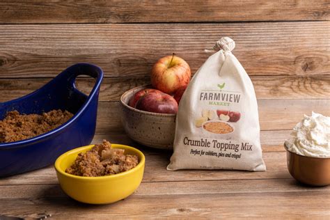 Farmview Pie Crumb Topping Mix Farmview Market