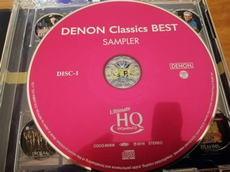 Hq Denon Classics Best Sampler Cd Made In Japan