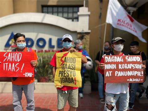 Abs Cbn News On Twitter Look Workers From Unity For Wage Increase