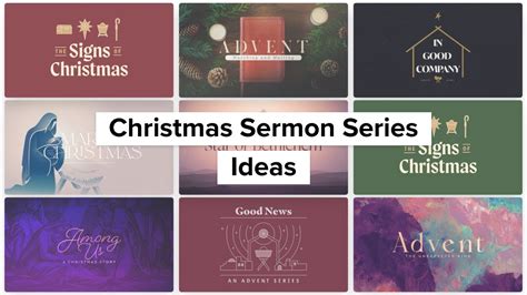 Christmas Sermon Series Ideas Start Planning Your Christmas Service