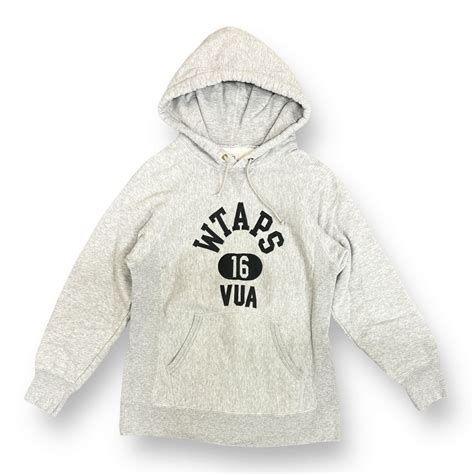 Wtaps 16ss Design Hooded 02 Sweatshirts Cotton スウェット フーディー パーカー ダブル