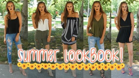 My Summer Lookbook 2016 Youtube