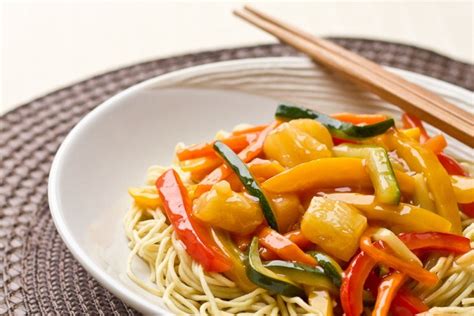 Wok De L Gumes Sauce Aigre Douce Au Ketchup Recette Asiatique