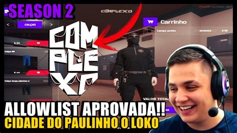 COMO ENTRAR NO COMPLEXO RP CIDADE PRINCIPAL WHITELIST APROVADA GTA