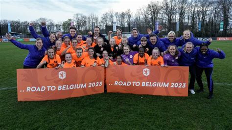 Vrouwen Onder 19 Op Ek Tegen Duitsland België En Oostenrijk Onsoranje