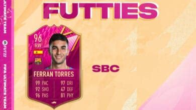 Fifa Sbc Ferran Torres Futties Disponibile Una Nuova Carta