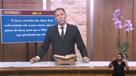 Igreja Cristã Maranata Esta enfermidade não é para morte 21 02