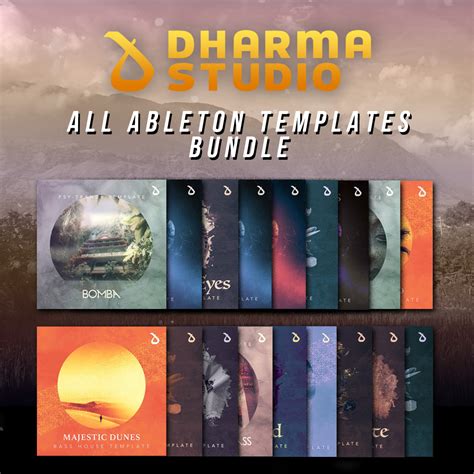 All Ableton Templates Bundle Dharma Studio