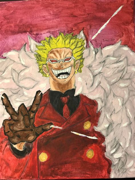 Suit Doflamingo painting : OnePiece