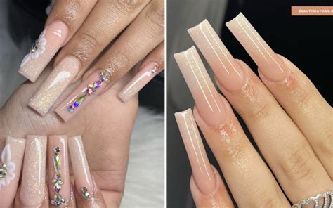 10 Nude Colored Acrylic Designs Youll Love BeautyWayMag