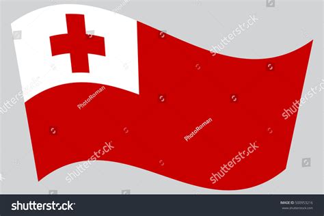 Tongan national official flag. Patriotic symbol, - Royalty Free Stock Vector 500953216 - Avopix.com