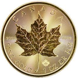 1 OZ Gold 2022 Maple Leaf Coin