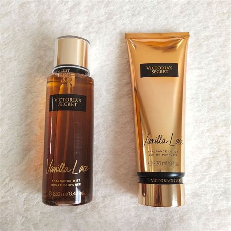 Victoria S Secret Vanilla Lace Body Mist Body Lotion Set Off