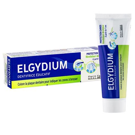 Elgydium Dentifrice Ducatif Coloration De La Plaque Dentaire