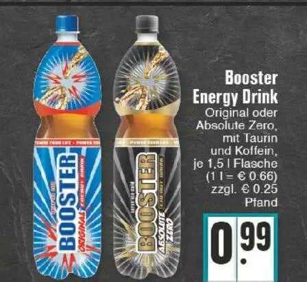 Booster Energy Drink Angebot Bei Edeka Prospekte De