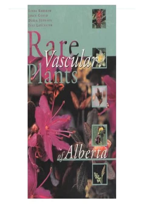 Pdf Rare Vascular Plants Of Alberta Android