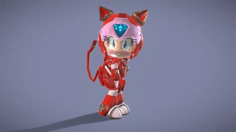 Samurai Pizzacats Pururun Polly Esther Fanart Buy Royalty Free 3d