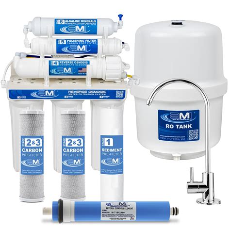 Alkaline Mineral RO Systems Home Drinking Water Filter Applied