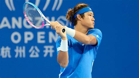 Zhang Zhizhen Advances To First Atp Tour Final In Hangzhou Atp Tour