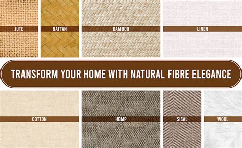 Top Rich And On Trend Choices For Natural Fibre Materials For Interiors