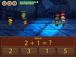 Math vs Monsters | Play Now Online for Free - Y8.com