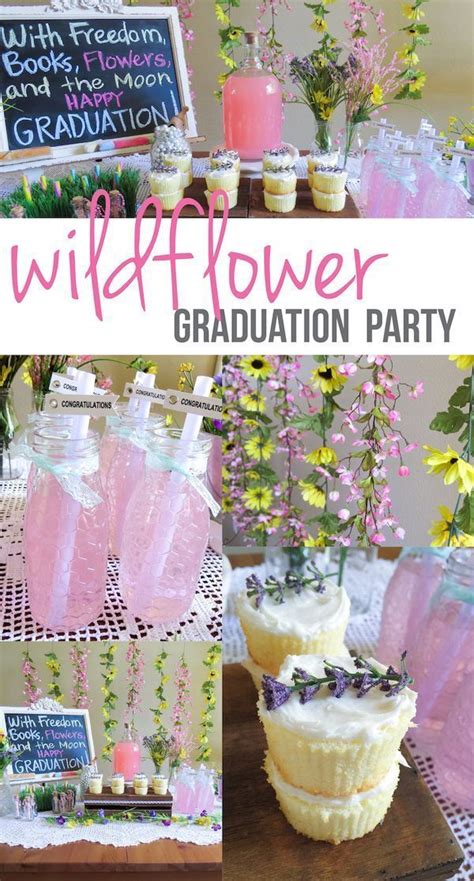 Wildflower Graduation Party Ideas Perfect For The Graduate That Is