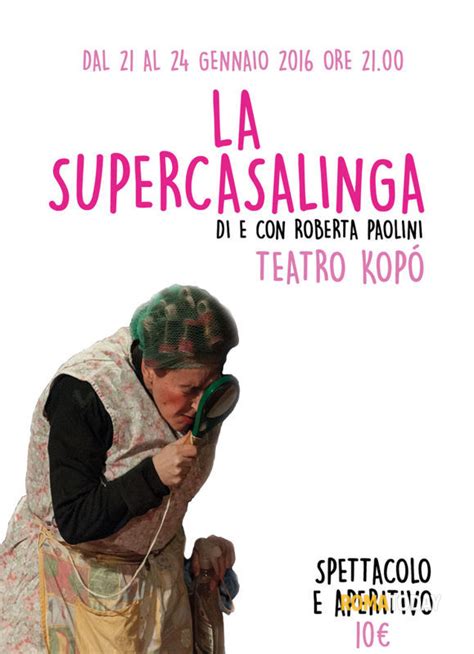 La supercasalinga al Teatro Kopò