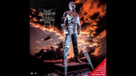 Opening To Michael Jackson Video Greatest Hits History Us Laserdisc