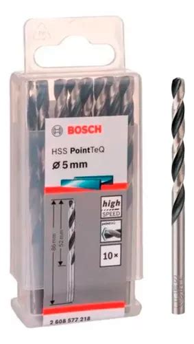 Broca Para Metal Bosch A O R Pido Hss Pointteq Mm P S Mercadolivre