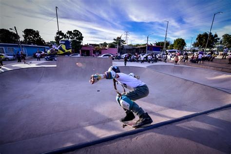 Entrega Dgar Gonz Lez El Nuevo Skatepark De La Colonia Flores Mag N