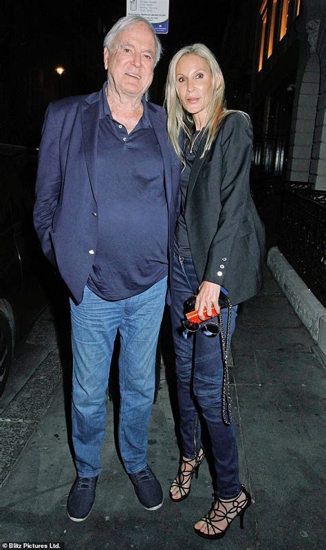 John Cleese Looks Carefree As He Stands Arm In Arm With Wife Jennifer