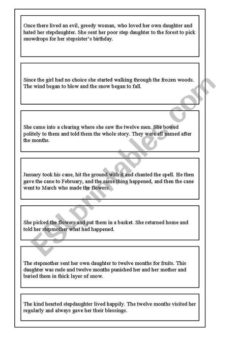 Strip Stories Worksheet Esl Lesson Plans Vocabulary Skills Reading Worksheets