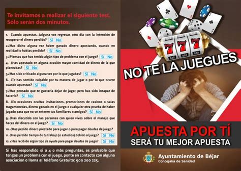 Campaña contra la ludopatía juvenil