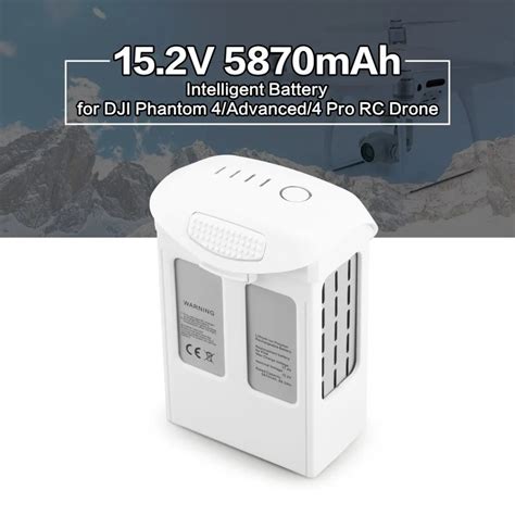 Original For Dji Phantom 4 Pro Battery 5870mah High Capacity Intelligent Flight Battery For