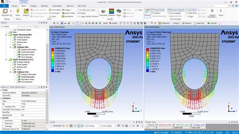 CAE 구조해석 초보자를 위한 ANSYS 기초 강의 3 경계조건2 Load2 Remote Force Bearing