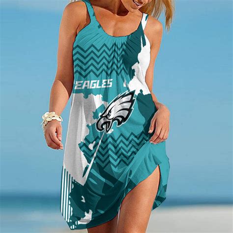 Philadelphia Eagles Beach Dress Bg61 Anz3dt Store