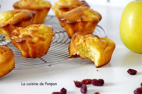 Recette De Muffin Aux Pommes Cranberries Et Lait Concentr Sucr