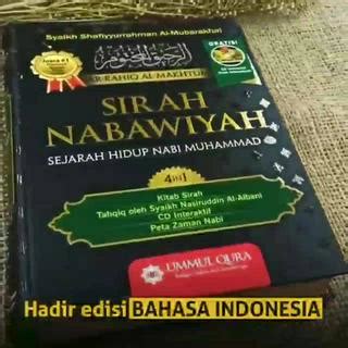 Jual Buku Kitab Siroh Sirah Nabawiyah Nabawiyyah Nabi Muhammad Khalid