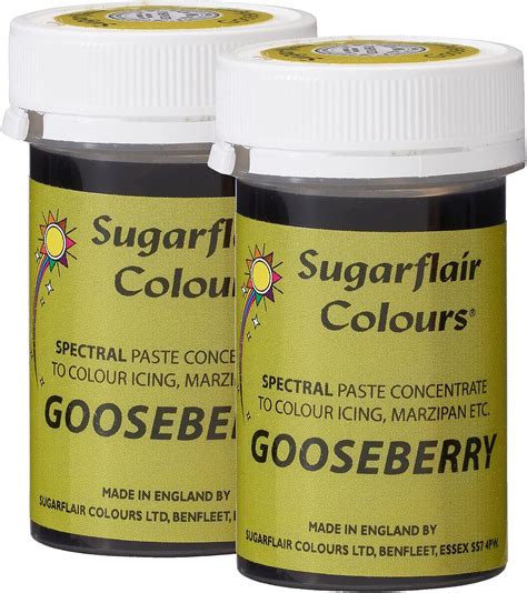 Sugarflair Spectral Gooseberry Food Colouring Paste Highly