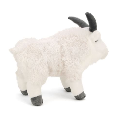 Plush Mountain Goat 12 Inch Stuffed Animal Cuddlekin By Wild Republic