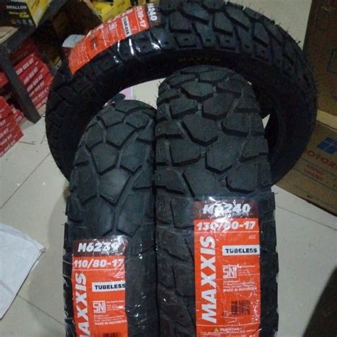 Jual PAKET SEPASANG BAN MAXXIS M6239 M6240 DUAL PURPOSE RING 17