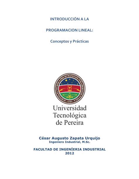 PDF II7D3 INTRODUCCIÓN A LA PROGRAMACION LINEAL DOKUMEN TIPS