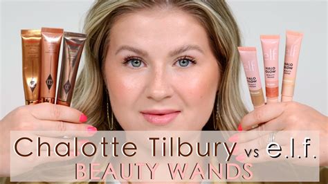 Elf Halo Glow Beauty Wands Vs Charlotte Tilbury Youtube