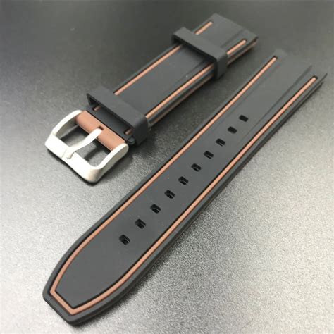 Premium Silicone Watch Band Quick Release Rubber Watch Strap 20mm 22mm 24mm Watch Replacement