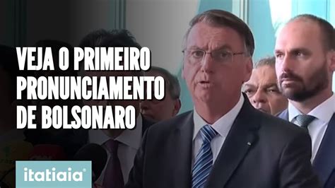 Primeiro Pronunciamento De Bolsonaro Veja O Que Disse O Presidente