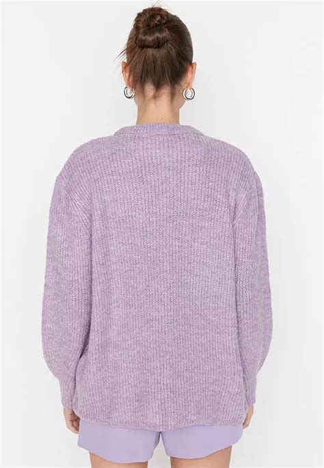 Buy Trendyol Soft Textured Basic Knit Sweater Online ZALORA Malaysia