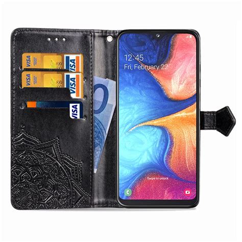 3d Mandala Pu Leather Flip Case For Samsung M30 M20 M10 Wallet Case Galaxy A10 A20 E A30 A50 S