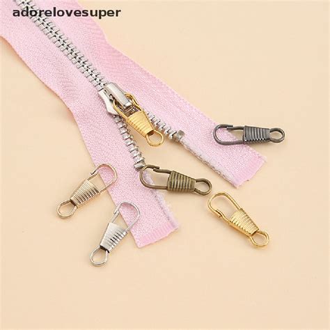 AD1MY 10Pcs Fashion Zipper Slider Puller Instant Zipper Repair Kit